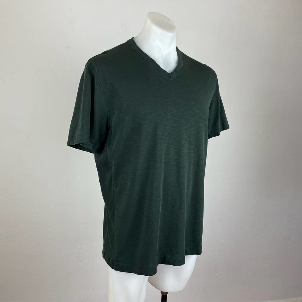 Hugo Boss Ribbed V-Neck Top - Picture 4 of 8